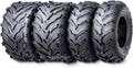 ROADGUIDER Set 4 ATV/UTV Tires 22x7-11 & 22x10-9 - Deep Tread