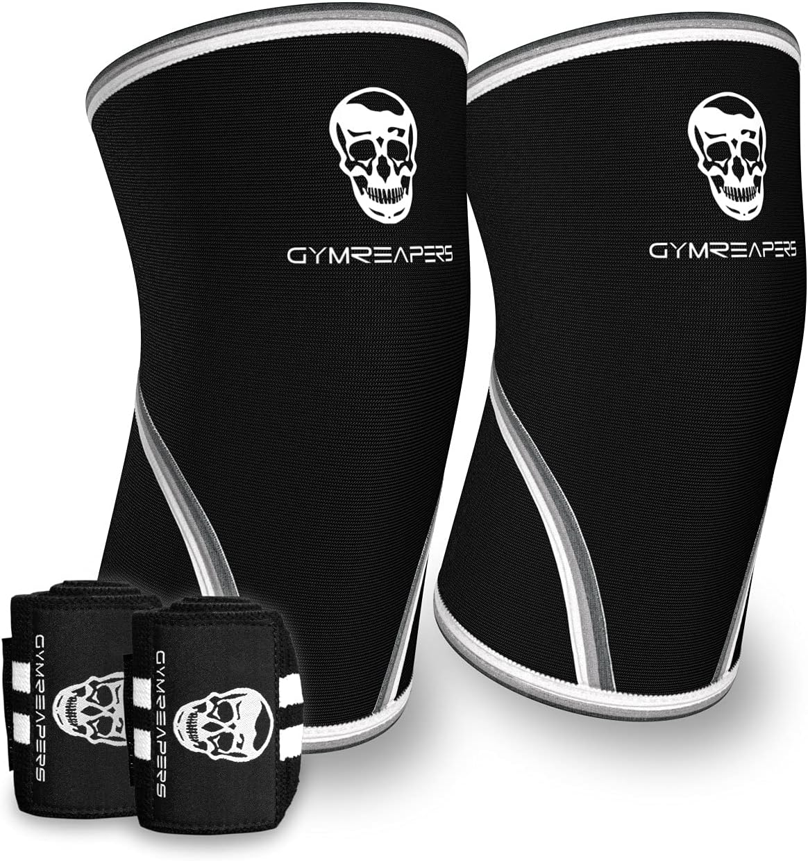 Elbow Sleeves with Wrist Wraps for Powerlifting Support & Comfort