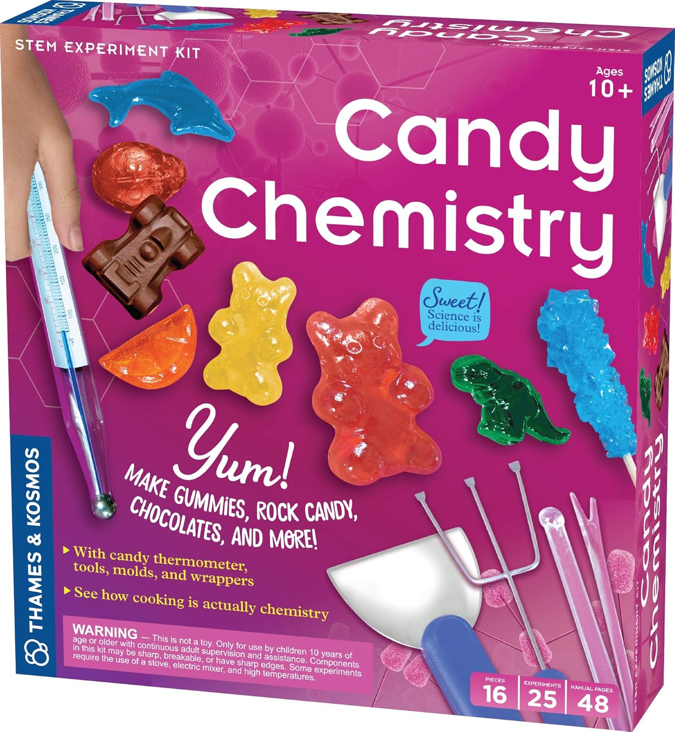 Candy Chemistry Science Kit for Fun Learning and Sweet Treats