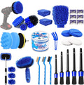 Car Detailing Kit 35PCS Brush Set - Complete Interior & Exterior Care