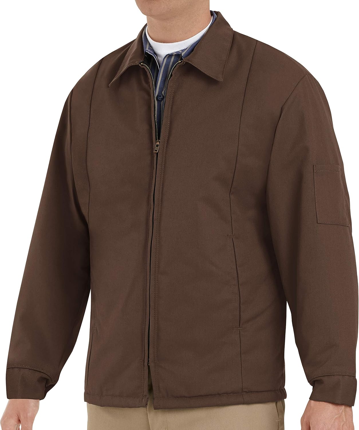 Red Kap Men's Perma Lined Panel Jacket for Ultimate Comfort