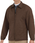 Red Kap Men's Perma Lined Panel Jacket - Durable, Warm Work Coat