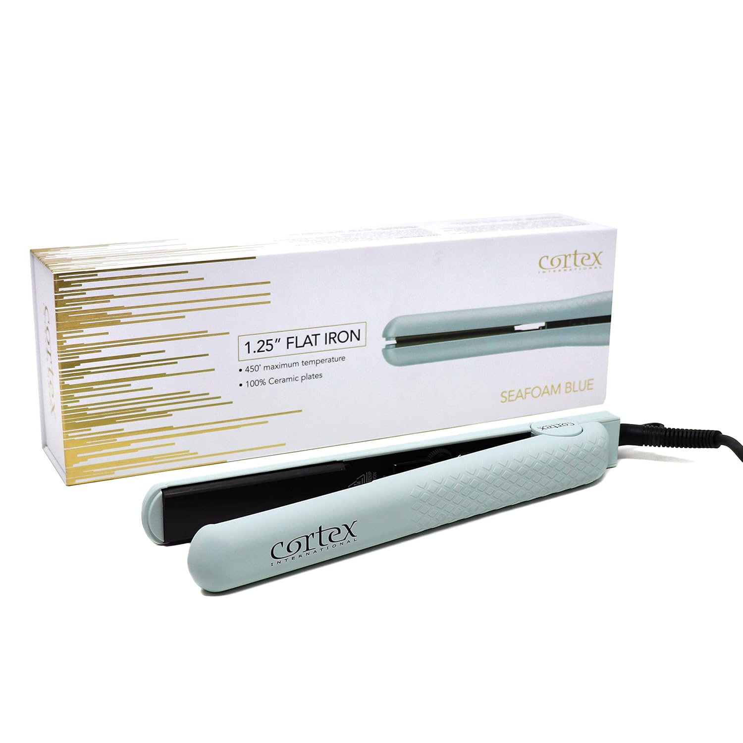 Cortex Pro Straightener - Gemstone Ceramic Plates