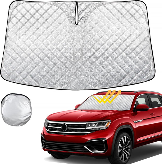 Windshield Sun Shade for Volkswagen Tiguan 2018-2024 - UV Blocker