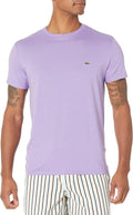 Lacoste Men's Pima Jersey Crew Neck Tee - Soft Pima Cotton