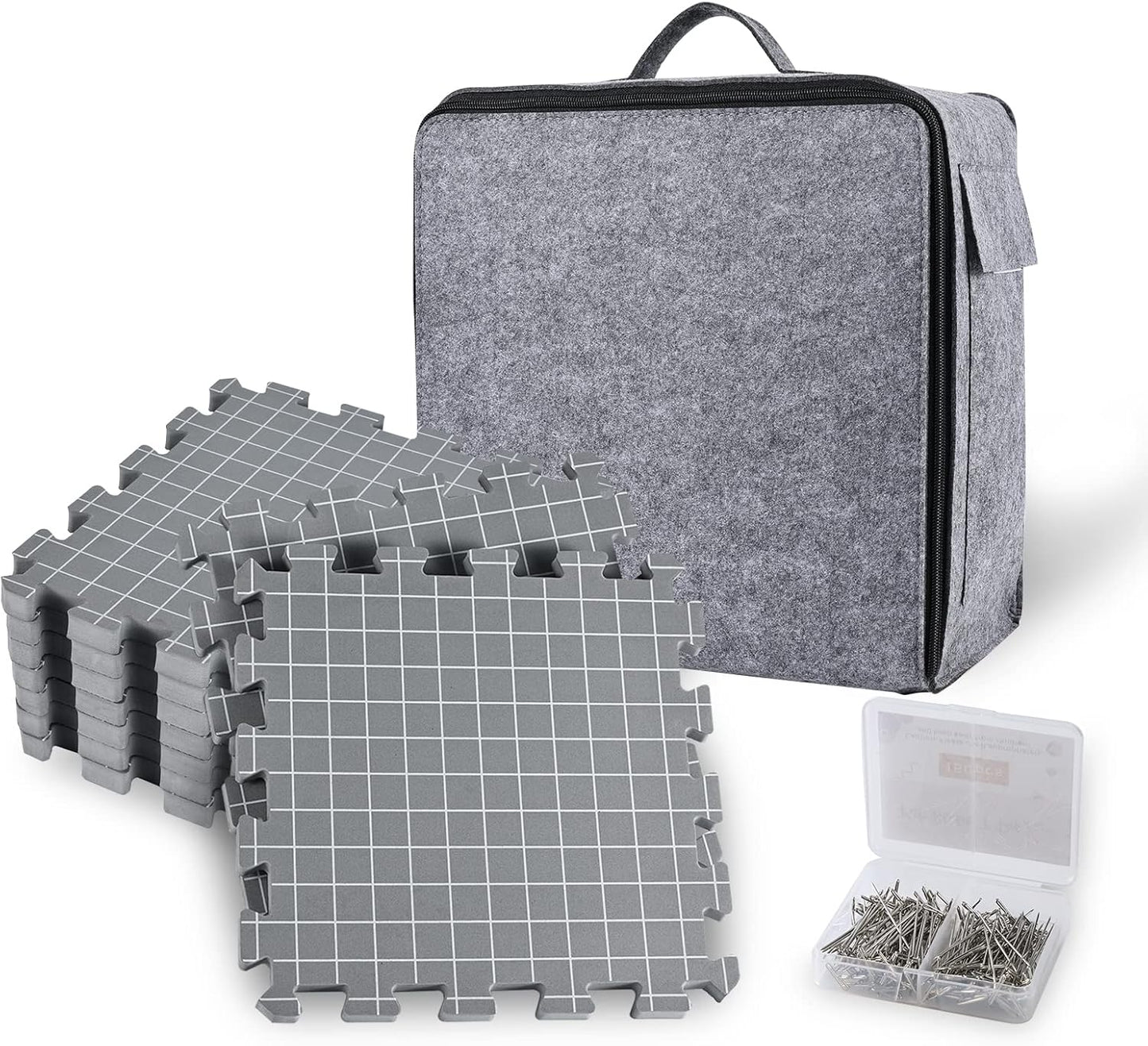 Yrangee Blocking Mats for Knitting & Crochet Projects, Extra Thick