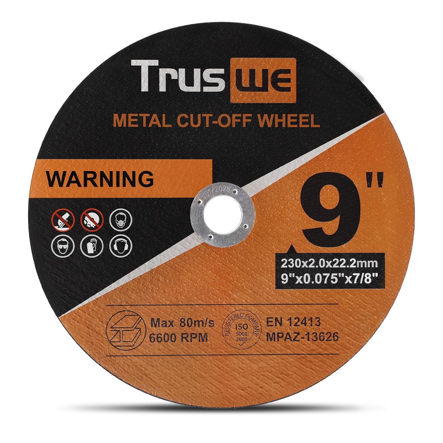 Truswe 9 Ultra-Thin Cut Off Wheels - Precision Metal Cutting Discs