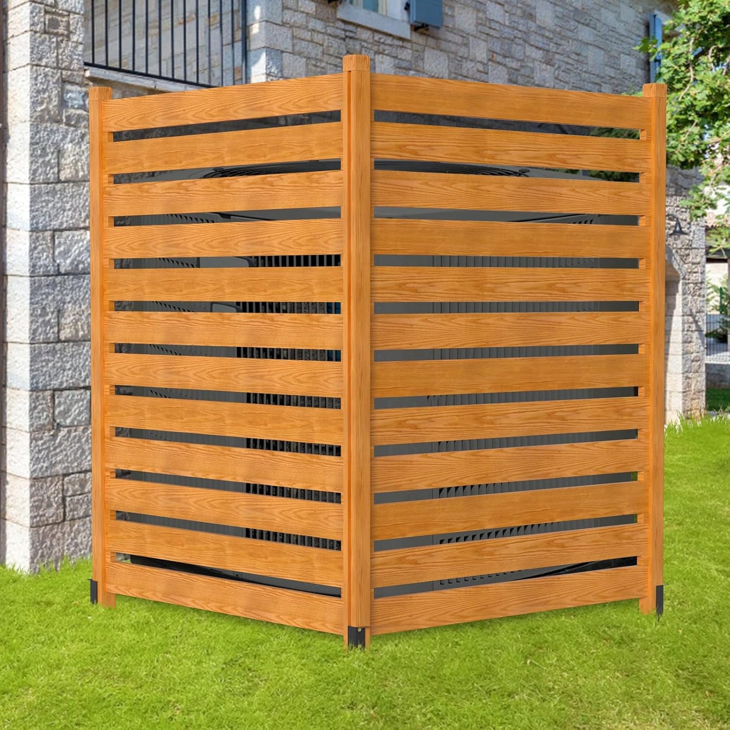 SUNYRISY Air Conditioner Fence Panels for Outdoor Privacy Needs