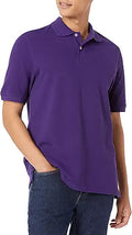 Men's Regular-Fit Cotton Pique Polo Shirt - Comfortable Everyday Wear