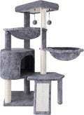 Xin Three Layer Cat Tree with Condo and Two Hammocks - Cozy Playtower