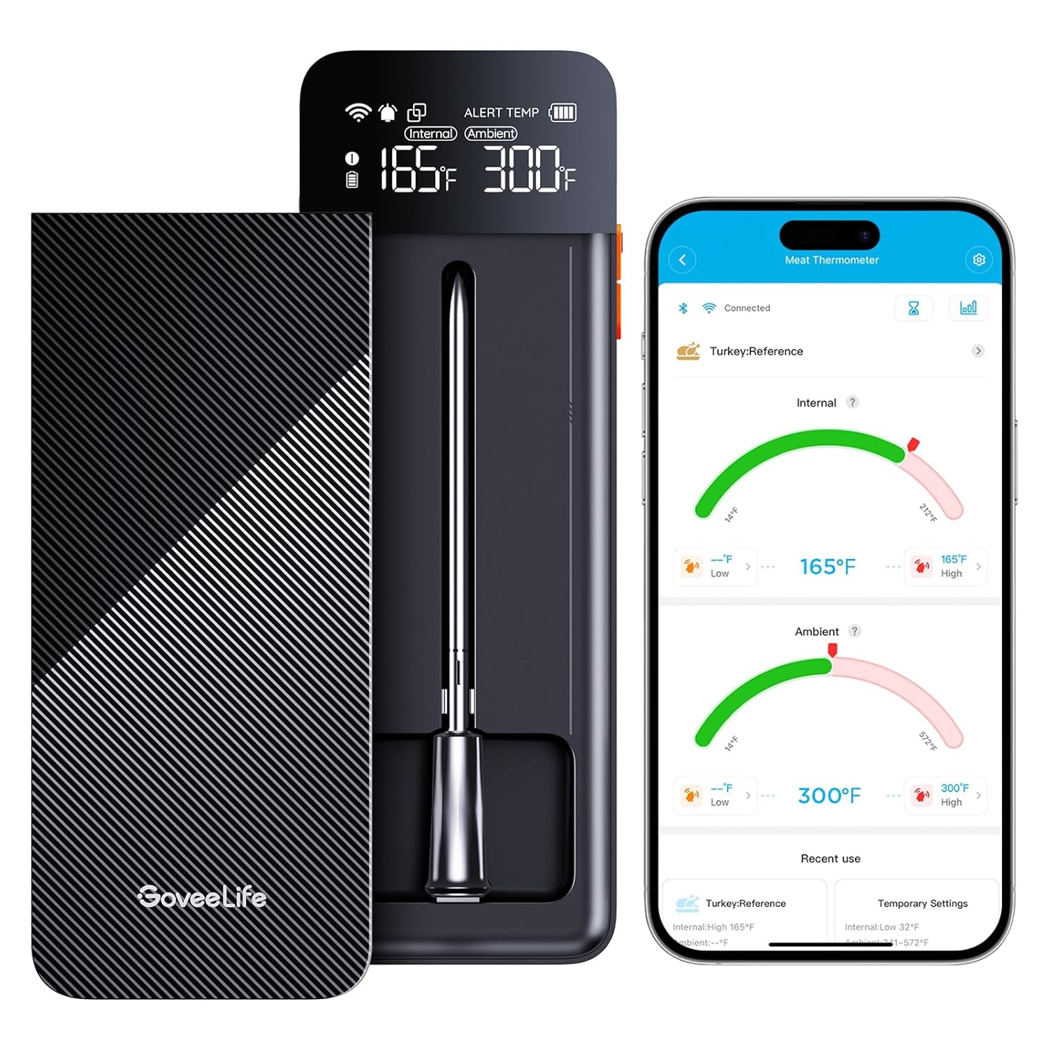 Smart Wireless Meat Thermometer - Cook with Confidence