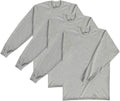 Pro Club Men's Heavyweight Long Sleeve Cotton Crew Neck Tee