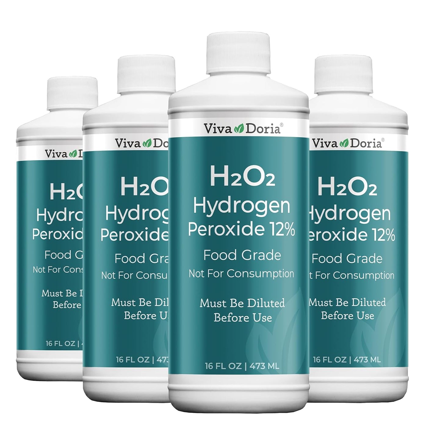 Viva Doria H2O2 Hydrogen Peroxide 12 Percent Food Grade Solution