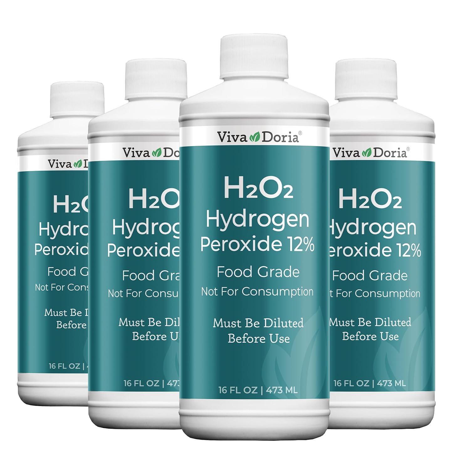 Viva Doria H2O2 Hydrogen Peroxide 12 Percent Food Grade Solution