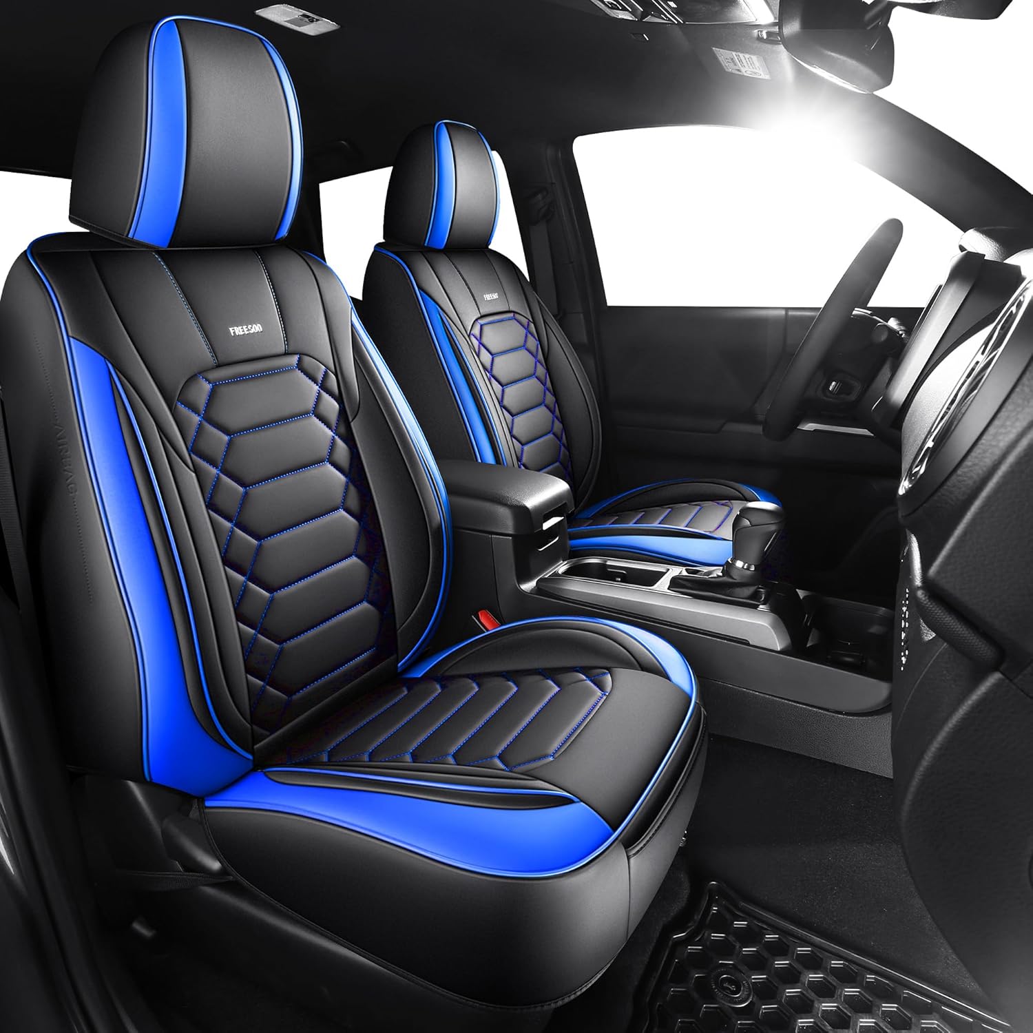 FREESOO Tacoma 2016-2023 Seat Covers Custom Fit for Pickup Trucks