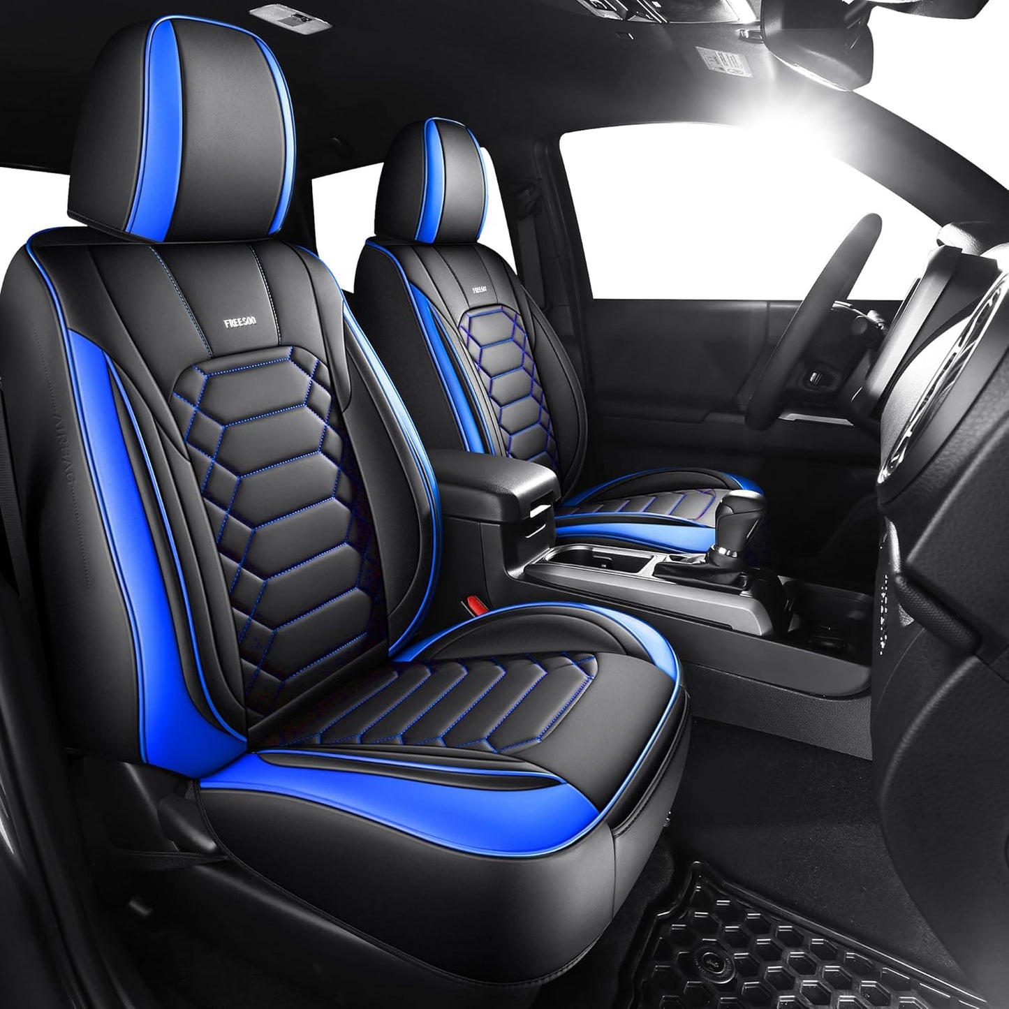 FREESOO Tacoma Seat Covers Custom Fit for 2005-2023 Models