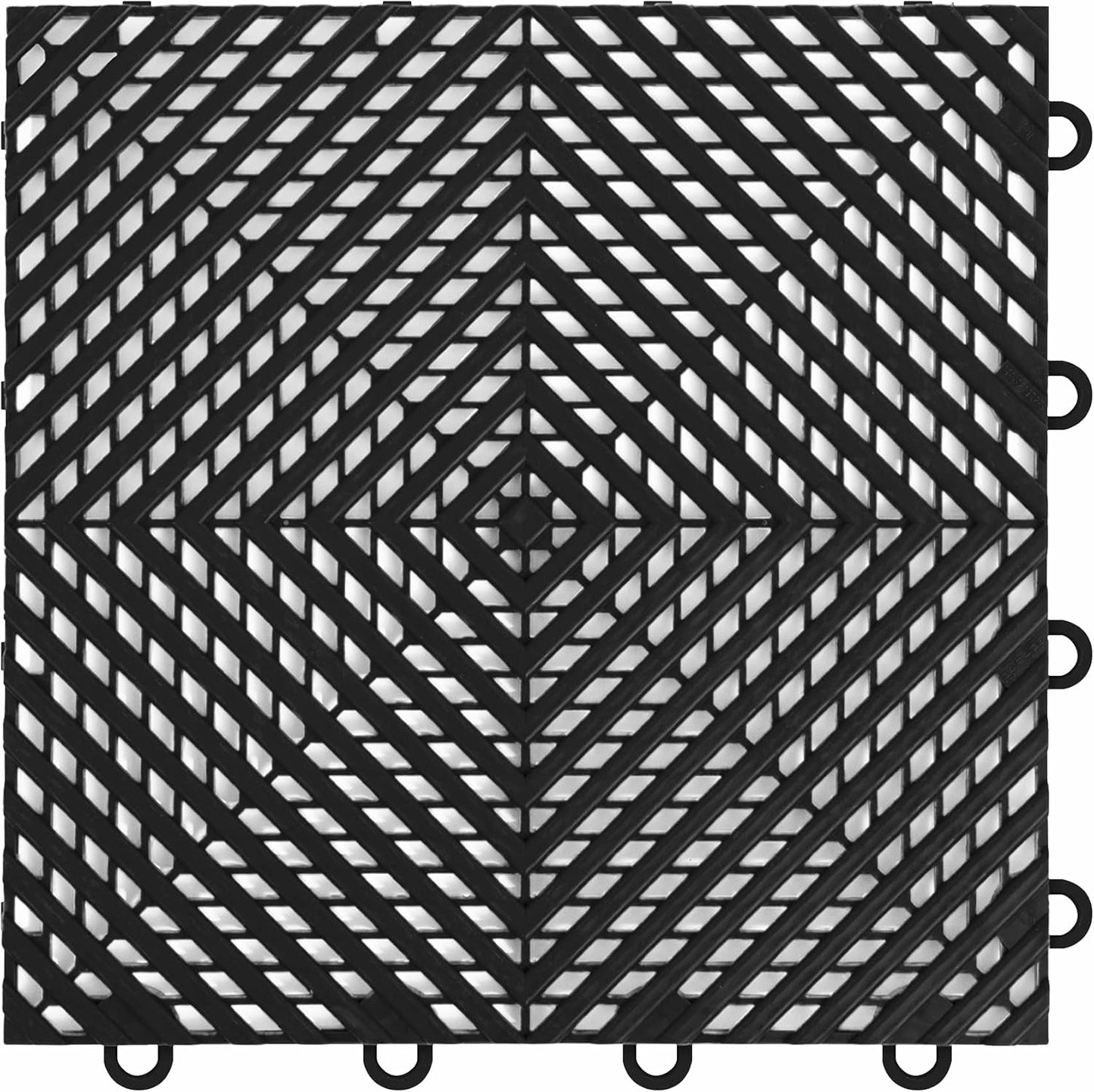 Nitro 12x12 Snap-Together Garage Flooring Tiles for Organization