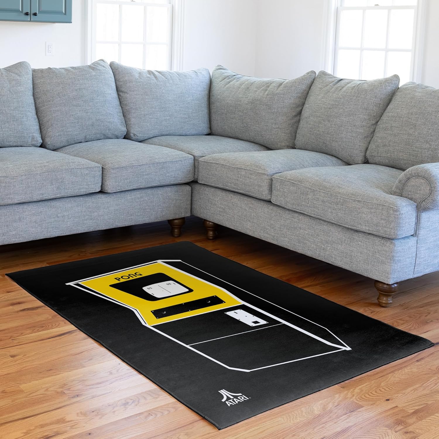 Atari Retro Gamer Area Rug - High-Quality Gaming Carpet