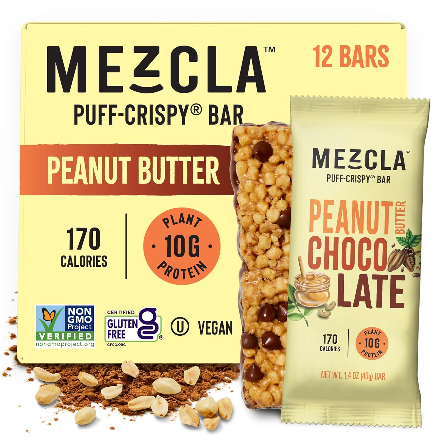 Mezcla Vegan Protein Bars - Plant-Based Energy Boost