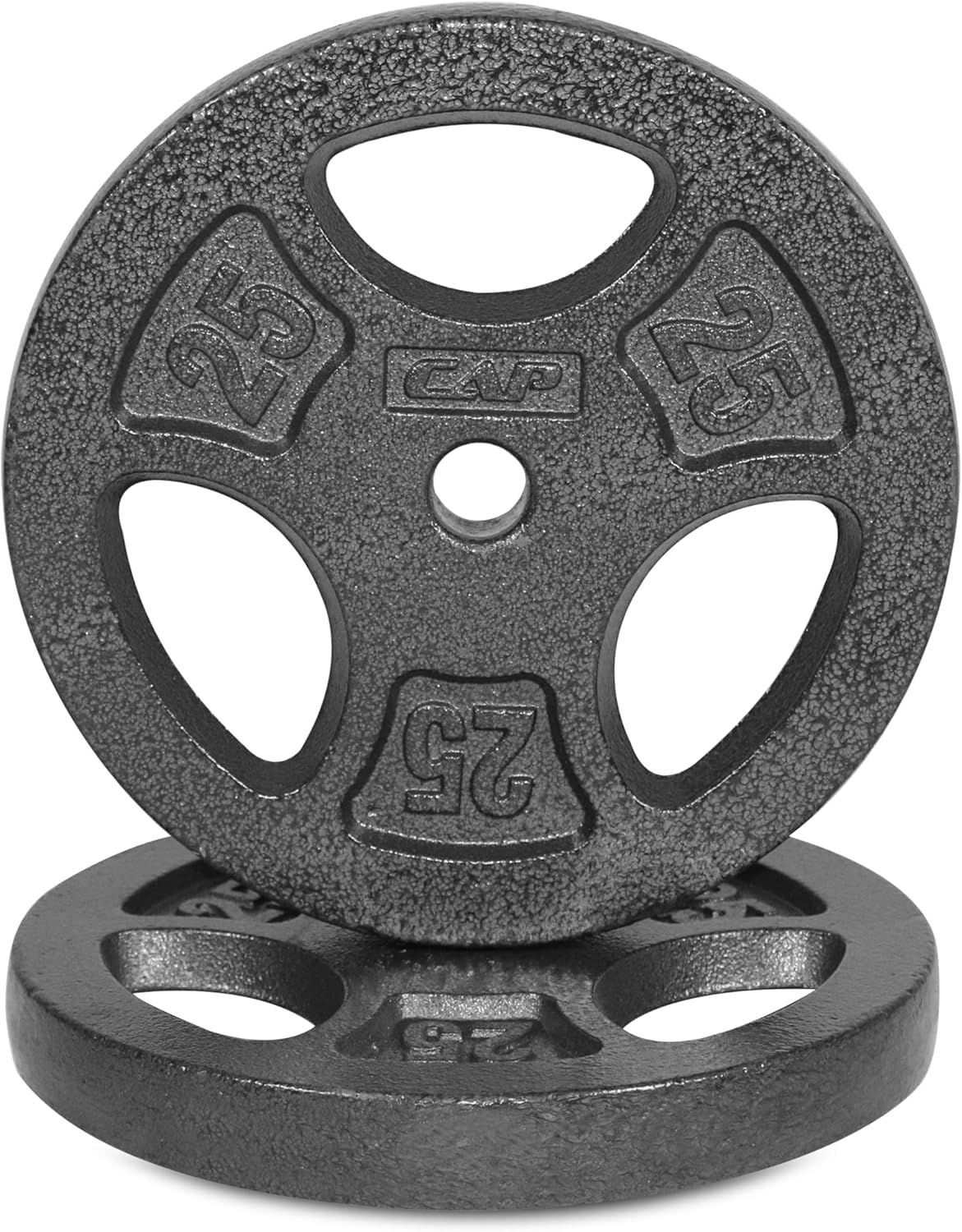CAP Barbell Standard 1-Inch Grip Weight Plates for Strength Training