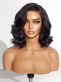 LUVME HAIR 10 in Light Yaki Loose Wave Glueless Bob Wig - Natural Look