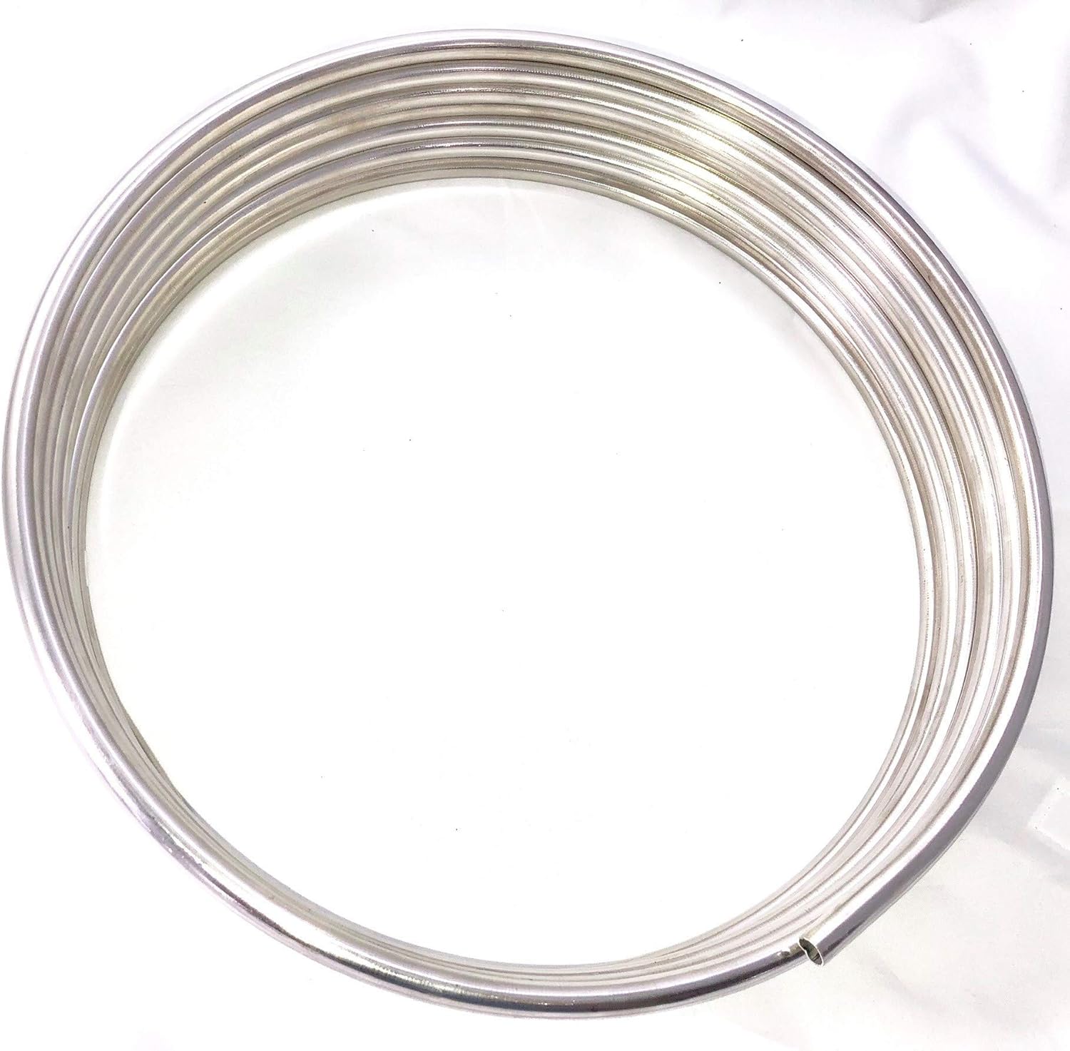 16 Ft of 3/8 Stainless Steel Fuel Line Tubing Coil for Durability