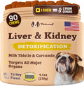 Natural Dog Company Liver & Kidney Supplement for Dogs 90 Soft Chews