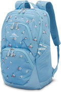 High Sierra Swoop SG Backpack Floral/Blue - Laptop Drop Protection