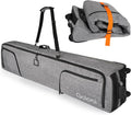Goloni Ski Bag with Wheels - Padded Snowboard Bag for Air Travel
