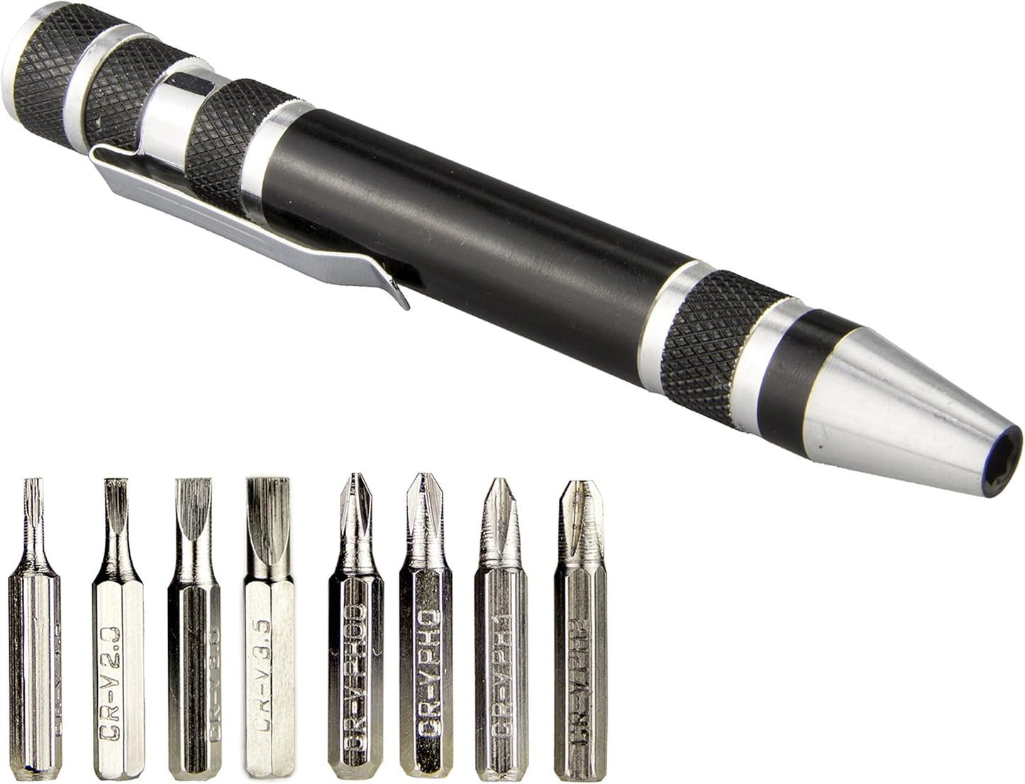 Compact 8-in-1 Mini Screwdriver Set for Precision Repairs