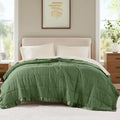 Madison Park King Quilted Microfiber Blanket - Cool, Lightweight