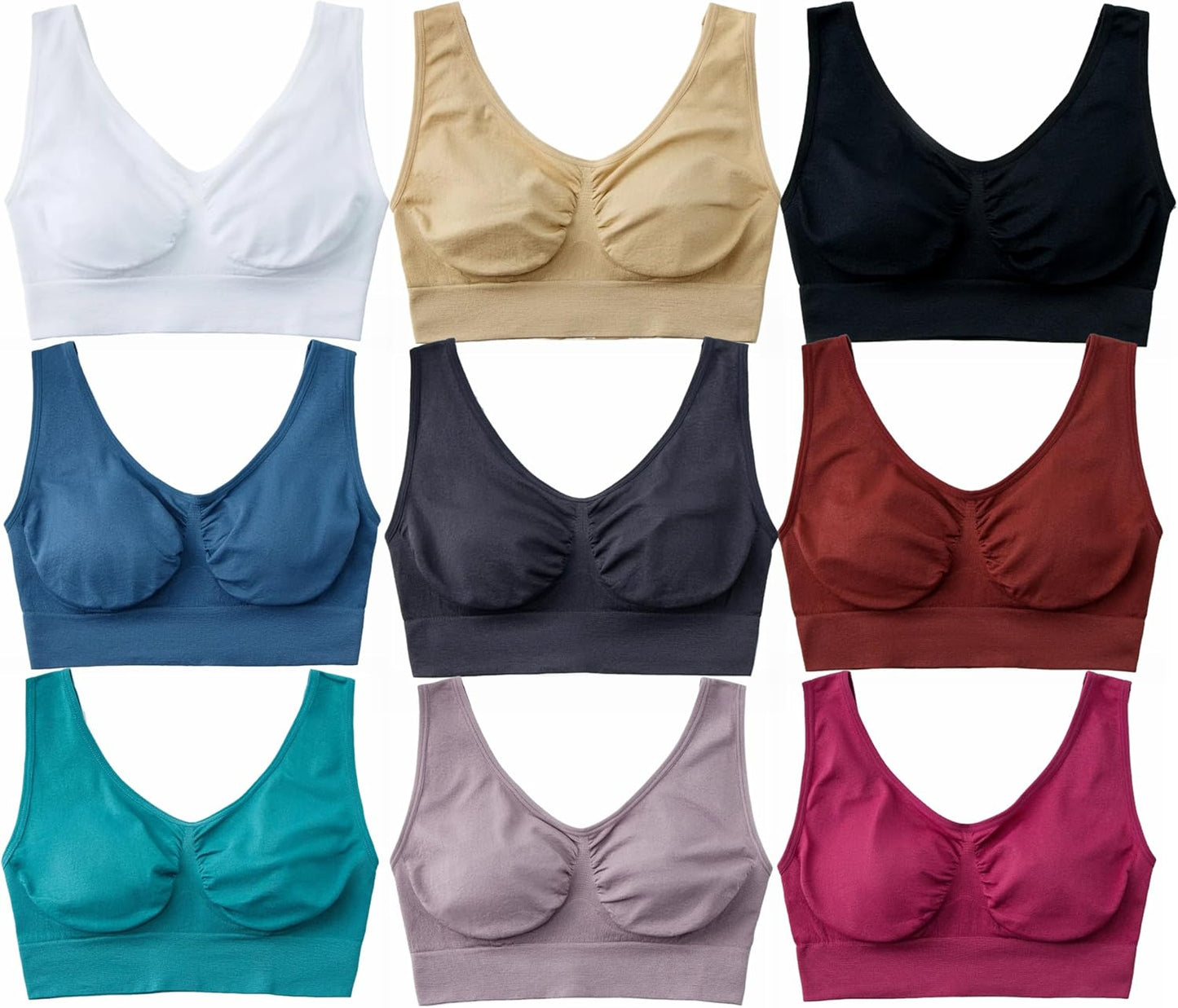 Hiking Gril Women's Comfort Wirefree Bralette for Everyday Wear