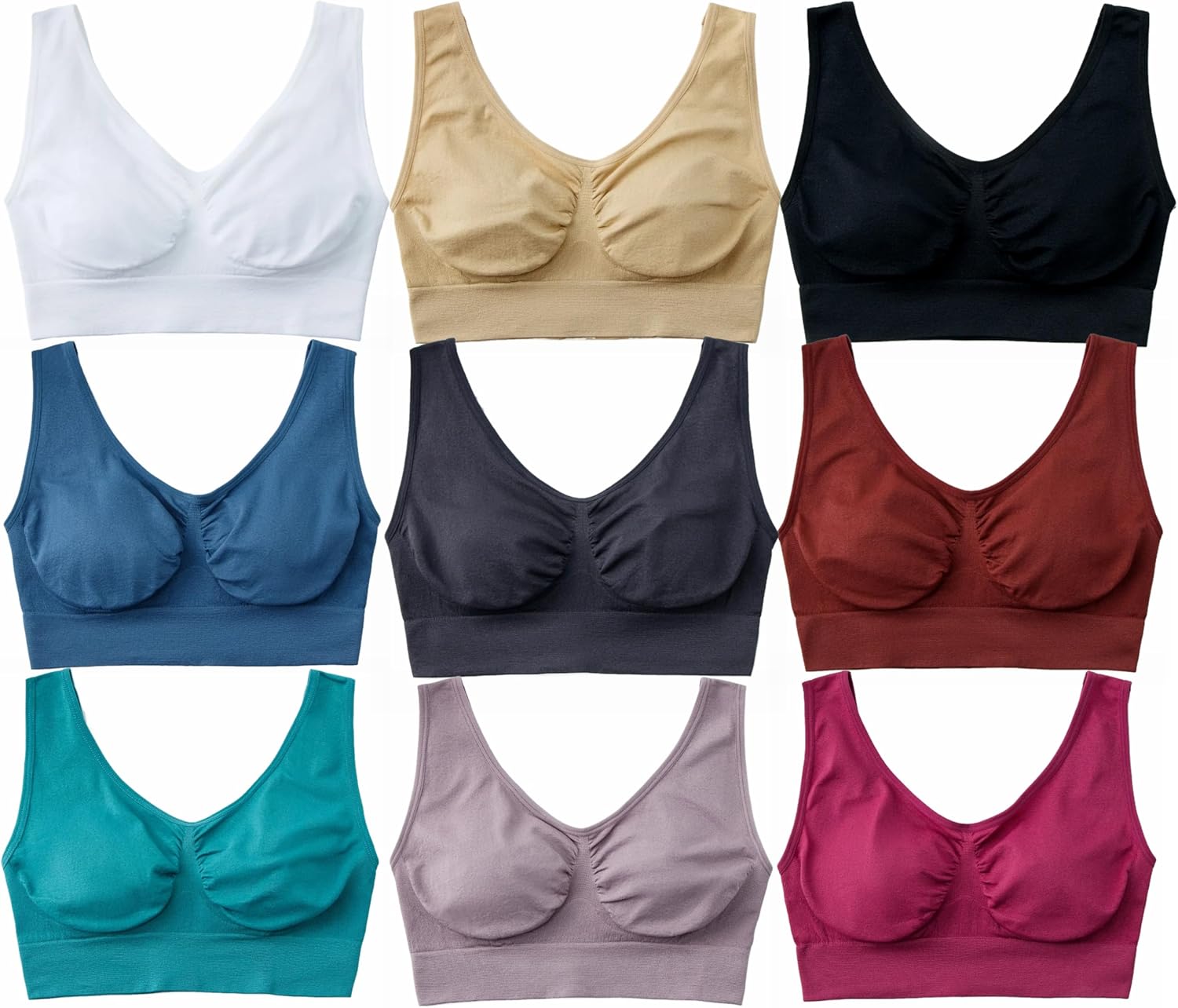 Hiking Gril Women's Comfort Wirefree Bralette for Everyday Wear