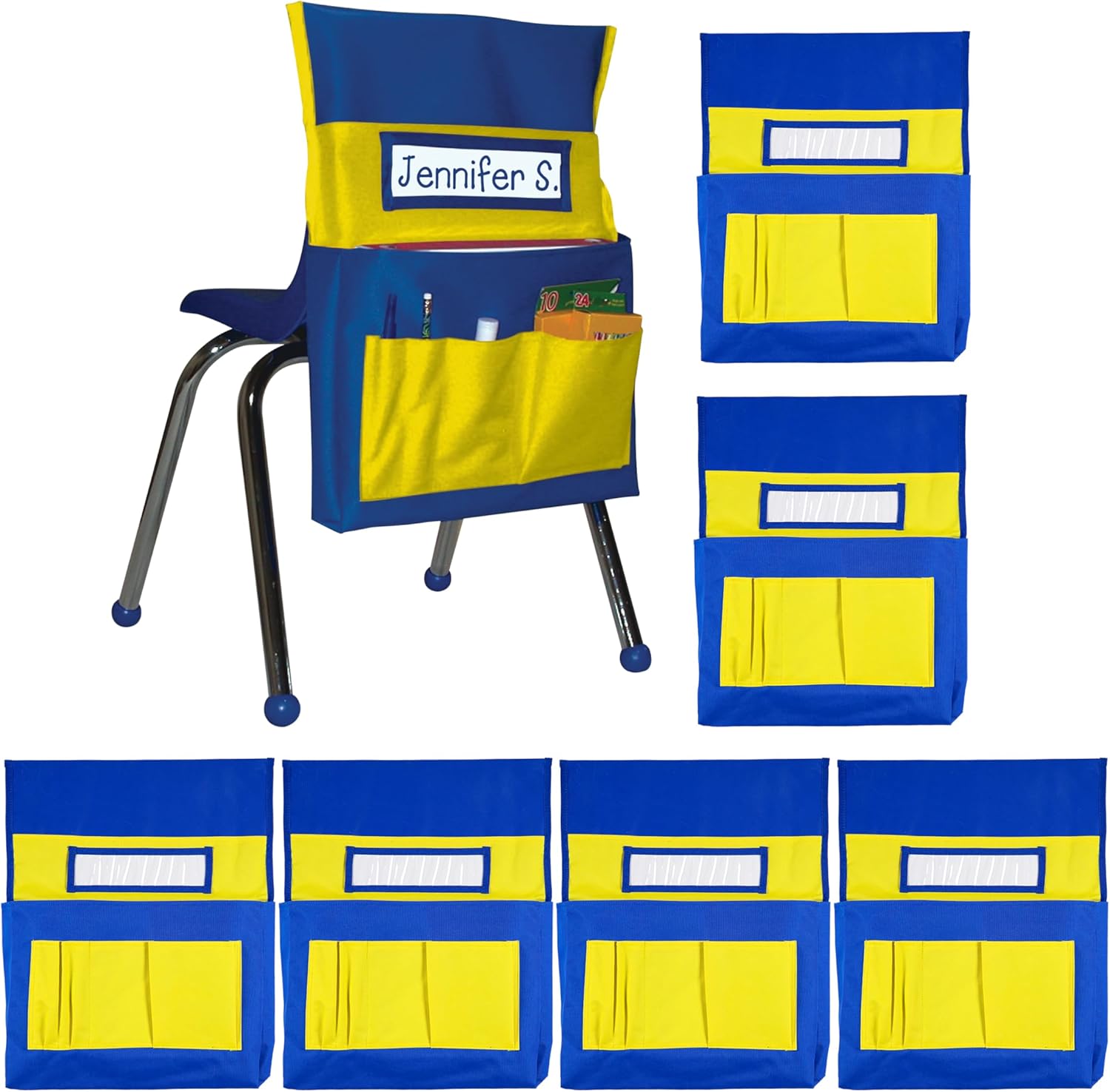 Carson Dellosa Chairback Buddy Pocket Chart Set for Classrooms