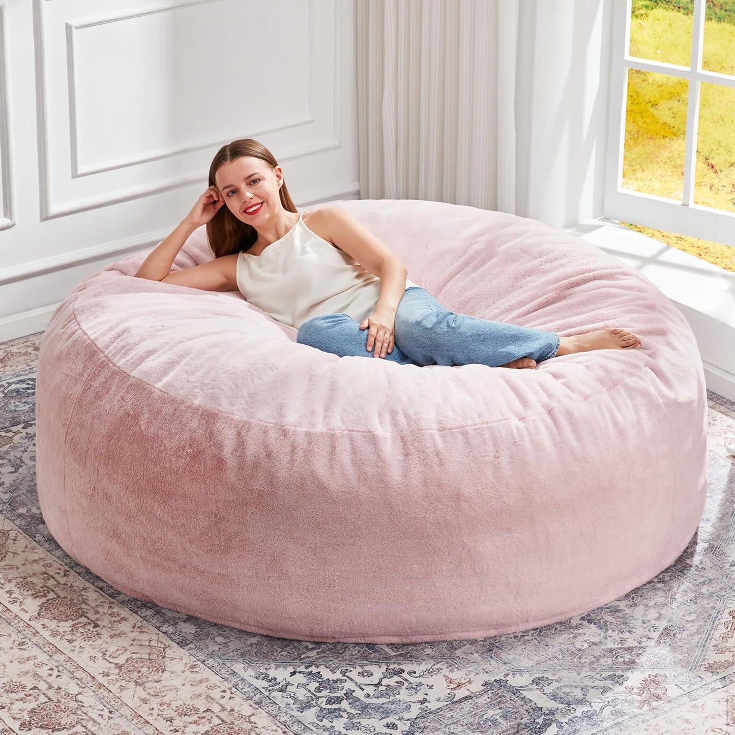 Giant Bean Bag Chair with Filler for Ultimate Comfort and Style