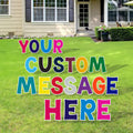 Custom Yard Letters 24 in Lawn Words with Stakes - Personalized Name
