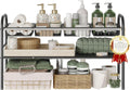 Under Sink Organizer Shelf 2 Tier Expandable - Fits Cabinets 20.7