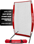 PowerNet Baseball Training Net 7-FT I-Screen - Portable Pitching