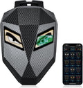 19in LED Motorcycle Knight Backpack for Men - Programmable LED Display