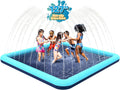 127ft Splash Pad for Dogs and Kids - Cooling Non-Slip Play Pad