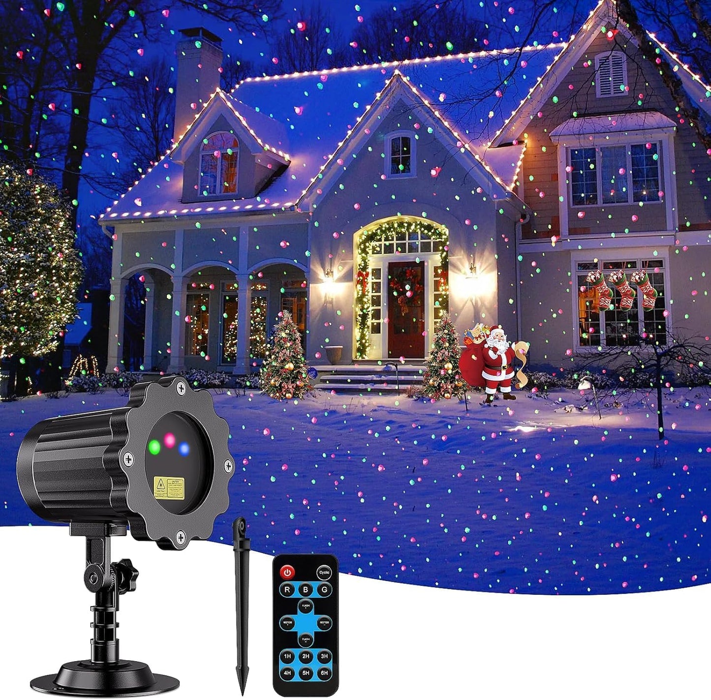 FLITI Laser Christmas Lights: Dazzling Holiday Show