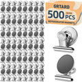 Magnetic Clips 500 Pack Heavy Duty - Strong Scratch-Free Hold