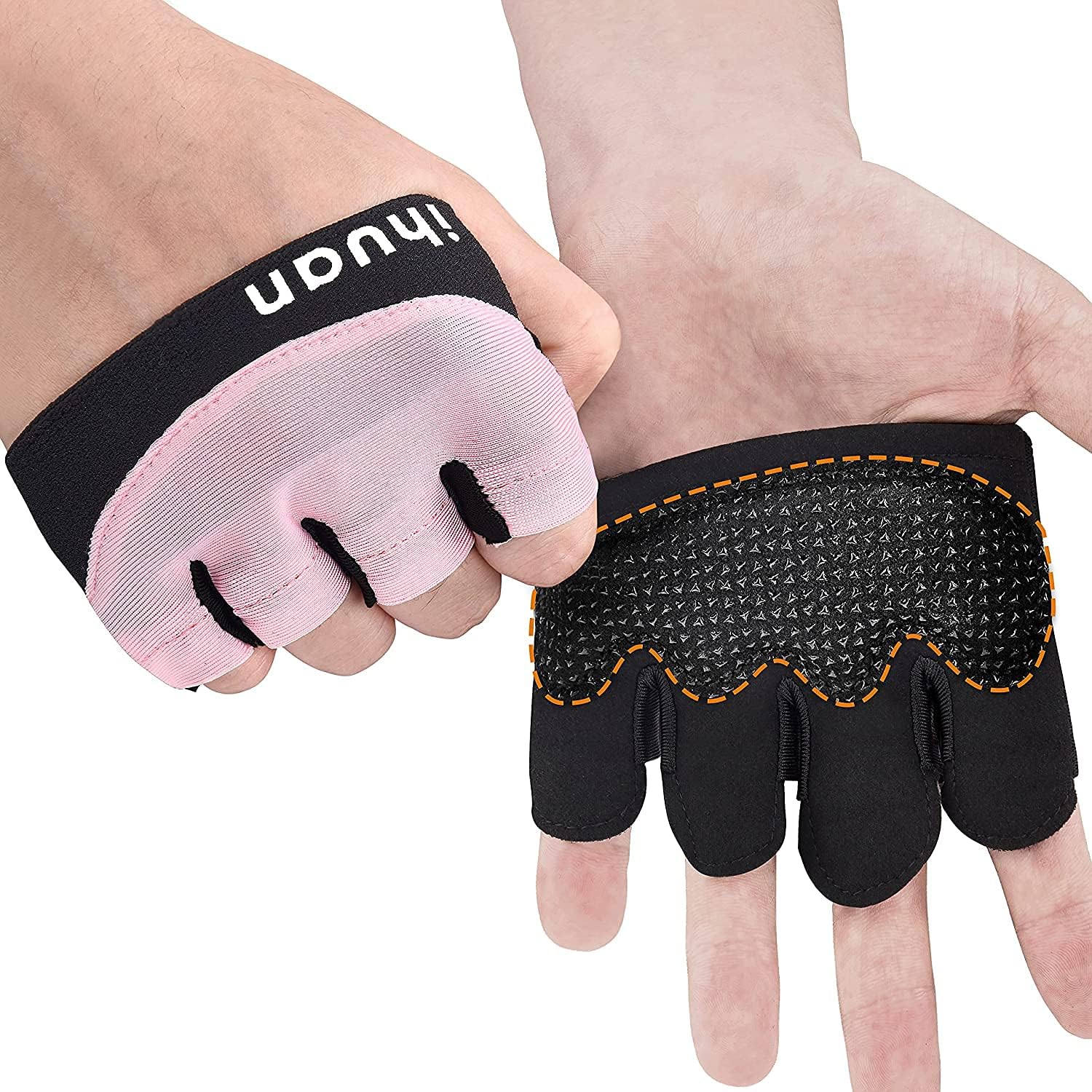 Enhanced Grip Gym Gloves for Weightlifting