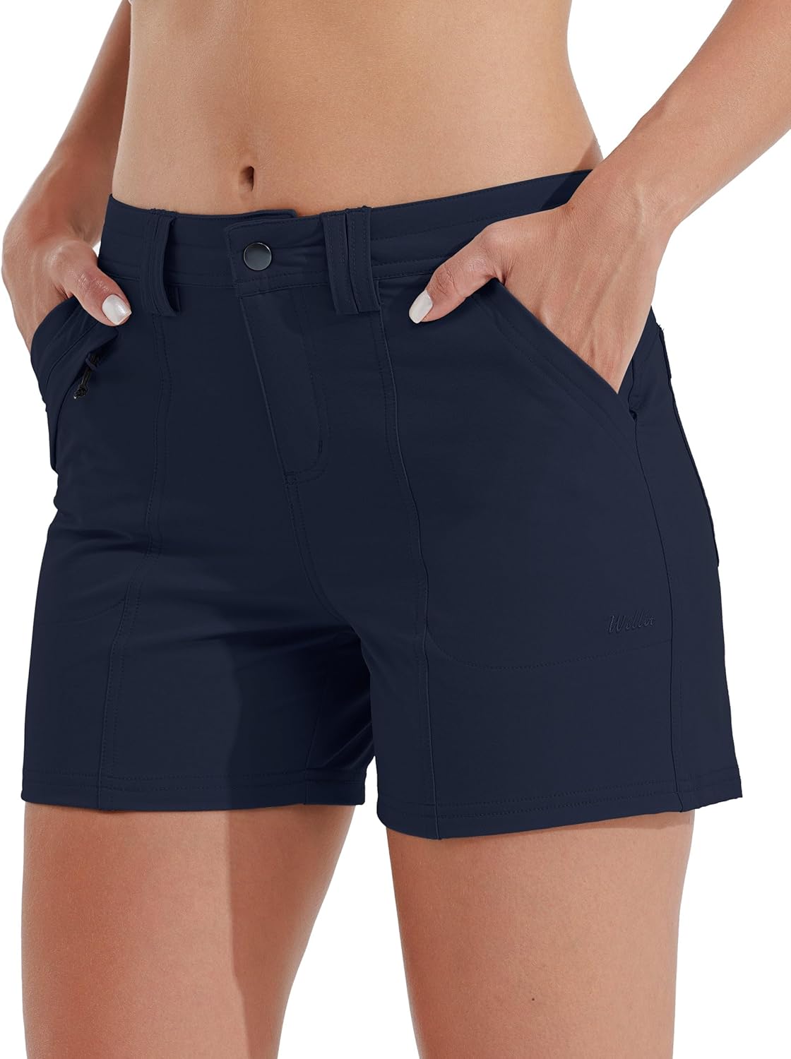 Willit Women's Golf Hiking Shorts Quick Dry Athletic Casual Wear