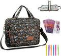 Derstuewe Bible Cover Case for Women - Stylish Zippered Bible Bag