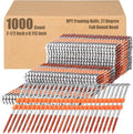21 Degree Framing Nails 2-1/2 in 1000 Count - Galvanized Ring Shank