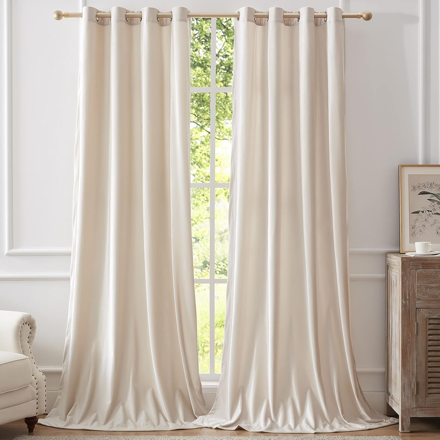 Luxurious Velvet Blackout Curtains for Elegant Home Decor