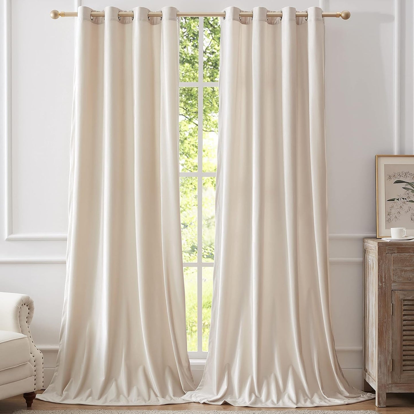 Luxurious Velvet Blackout Curtains for Elegant Home Decor