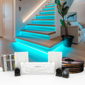 Intelligent Motion Triggered LED Stair Lighting Kit - Mars Green
