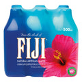 FIJI Natural Artesian Bottled Water 500 mL Pack of 6 - Smooth Taste